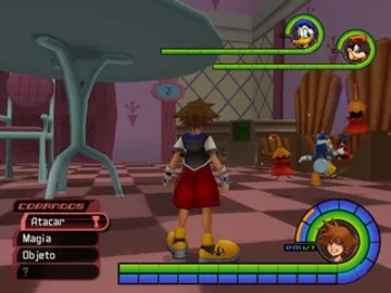 Kingdom Hearts (Japan) screen shot game playing